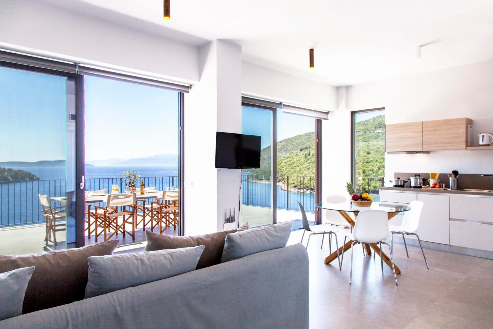 Villa Kalamos - Modern Villa In Sivota Bay With Direct Access To Sea Exterior photo